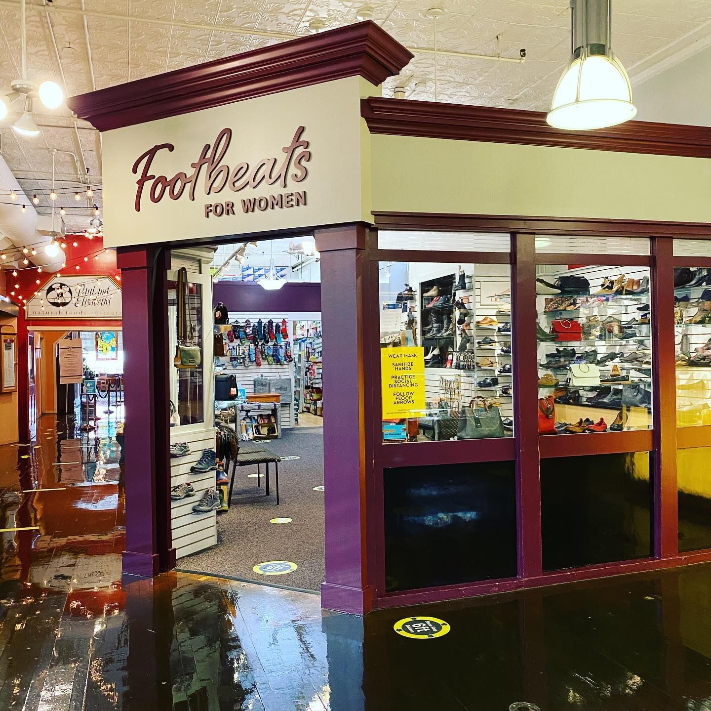 Footbeats for Women offers beautiful, high quality footwear in Thornes Marketplace