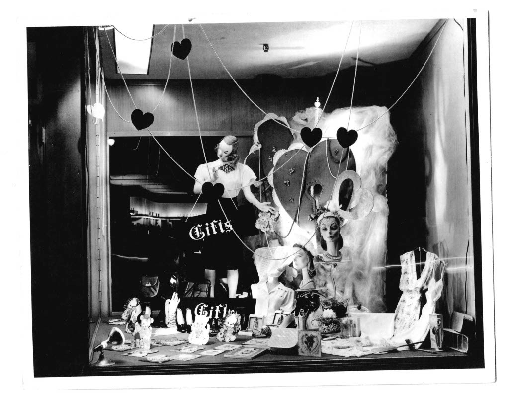 McCallums Valentines Day Display Window