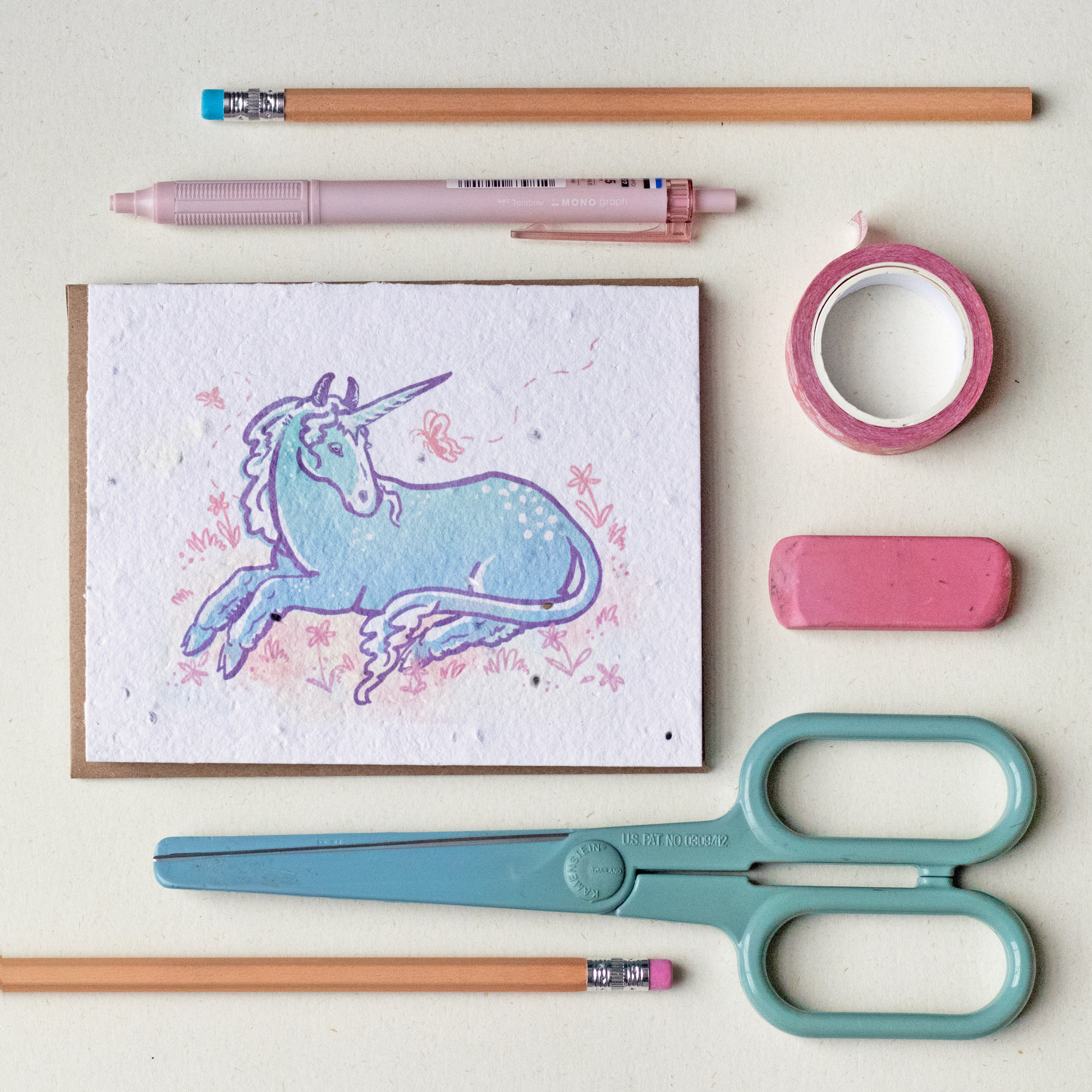 Small Victories Unicorn Flat Lg