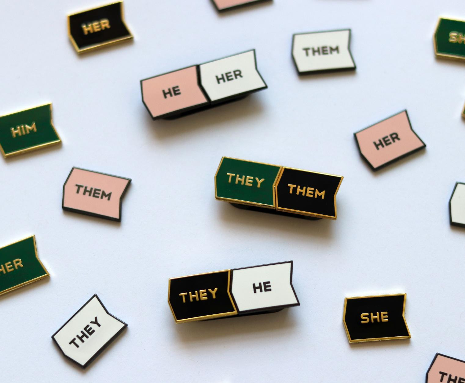 Small Victories Mix And Match Pronoun Badge (photo By Isa)